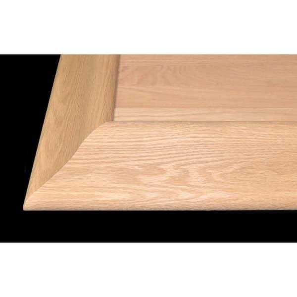 House of Fara 7/8 in. x Oak Bar Rail MOULDING - Cheap Fitting