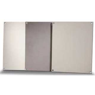 Wiegmann Back Panel,16.00 L,0.50 W,Aluminum HW-WM2016AWW - Cheap Fitting