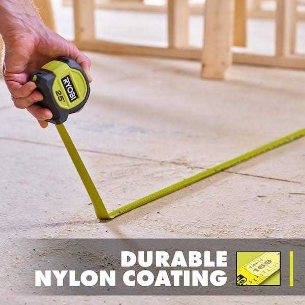 RYOBI 25 Ft. Compact Tape Measure - Cheap Fitting