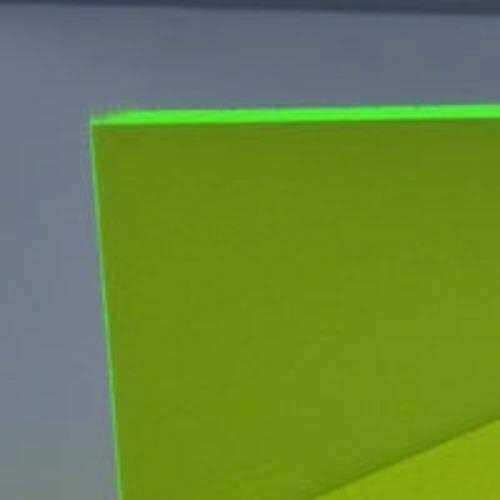 1/8 Green Fluorescent Neon Acrylic Plexiglass Sheet Cast 3mm Thick Nominal Size Azm - Cheap Fitting