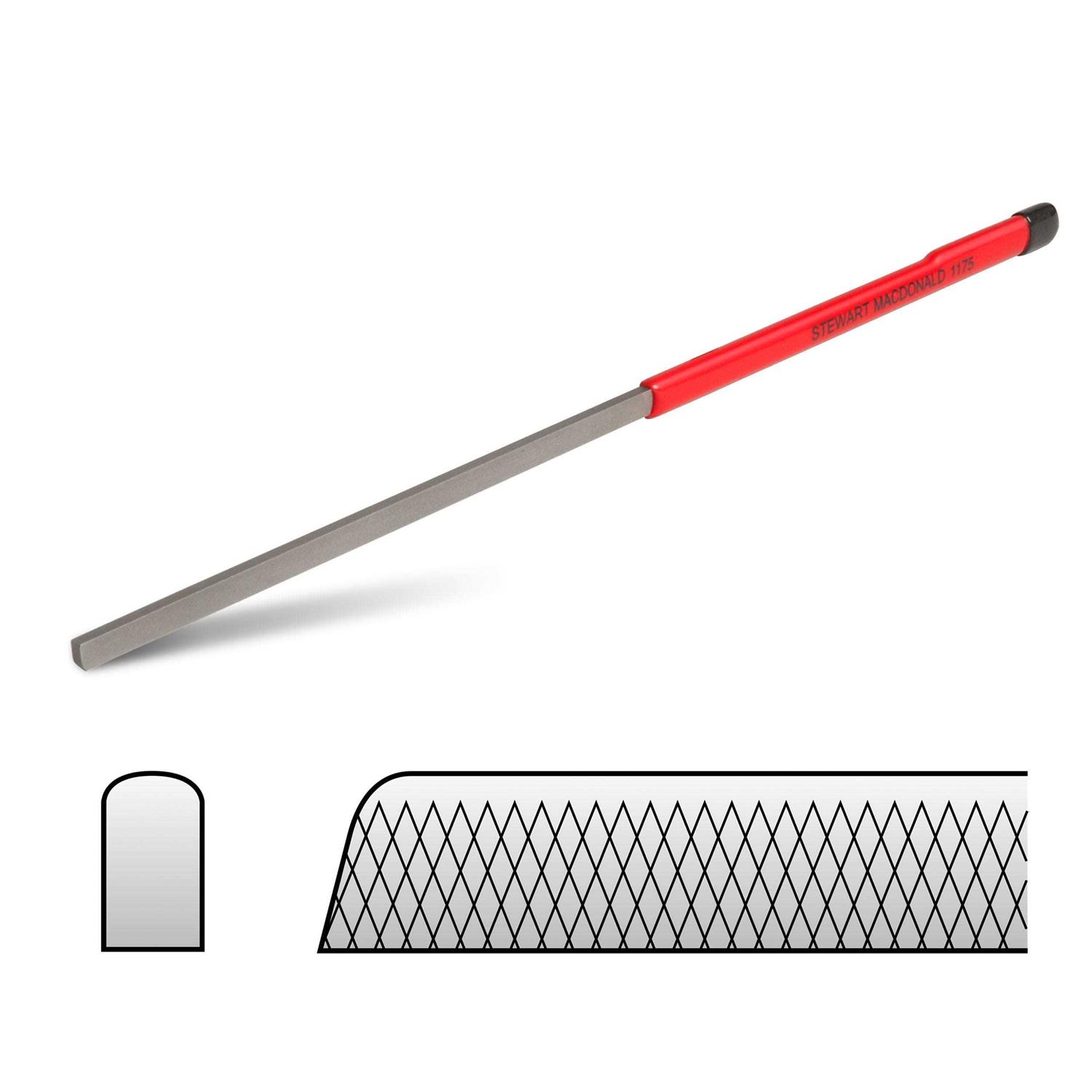 Fret End Dressing File from StewMac. StewMac - Cheap Fitting