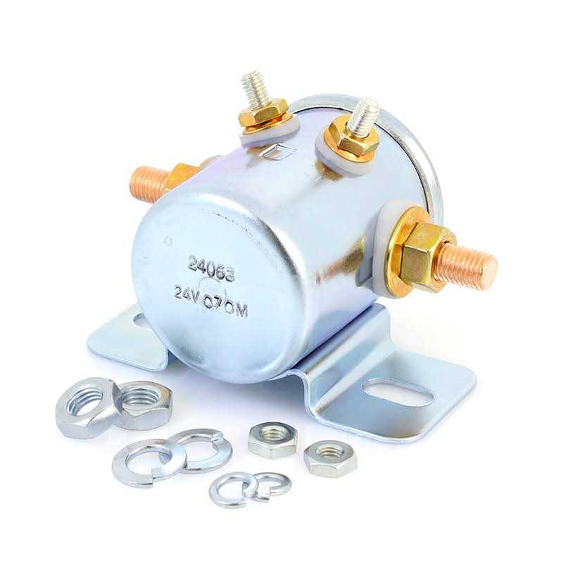 Cole Hersee 24063 Continuous Duty Solenoid 24V - Cheap Fitting