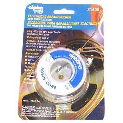 Alpha Fry 40/60 Electrical Rosin Core Solder - Cheap Fitting