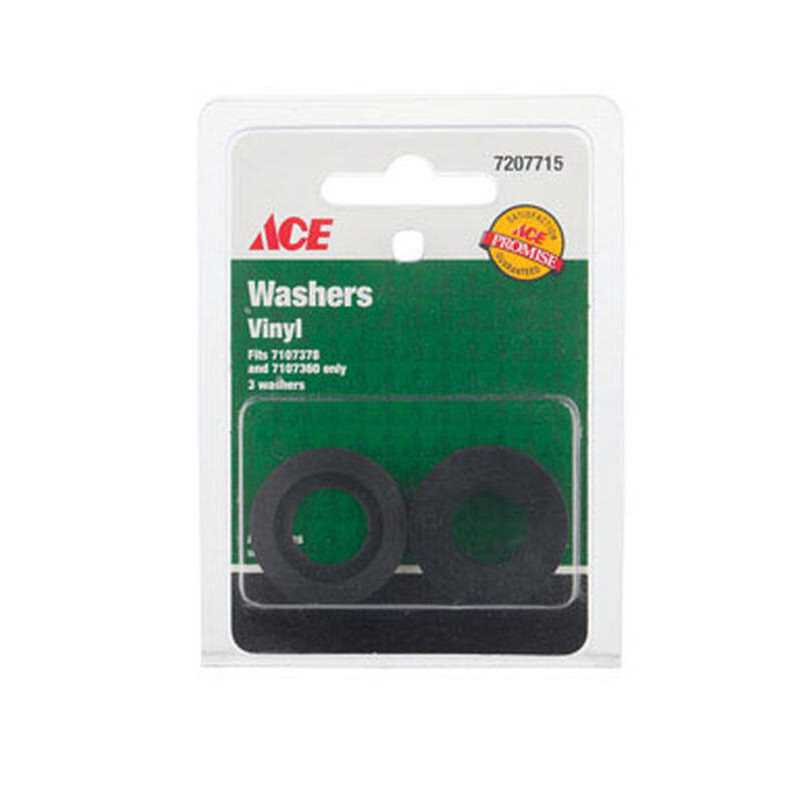 Ace Washers Replacement - Cheap Fitting