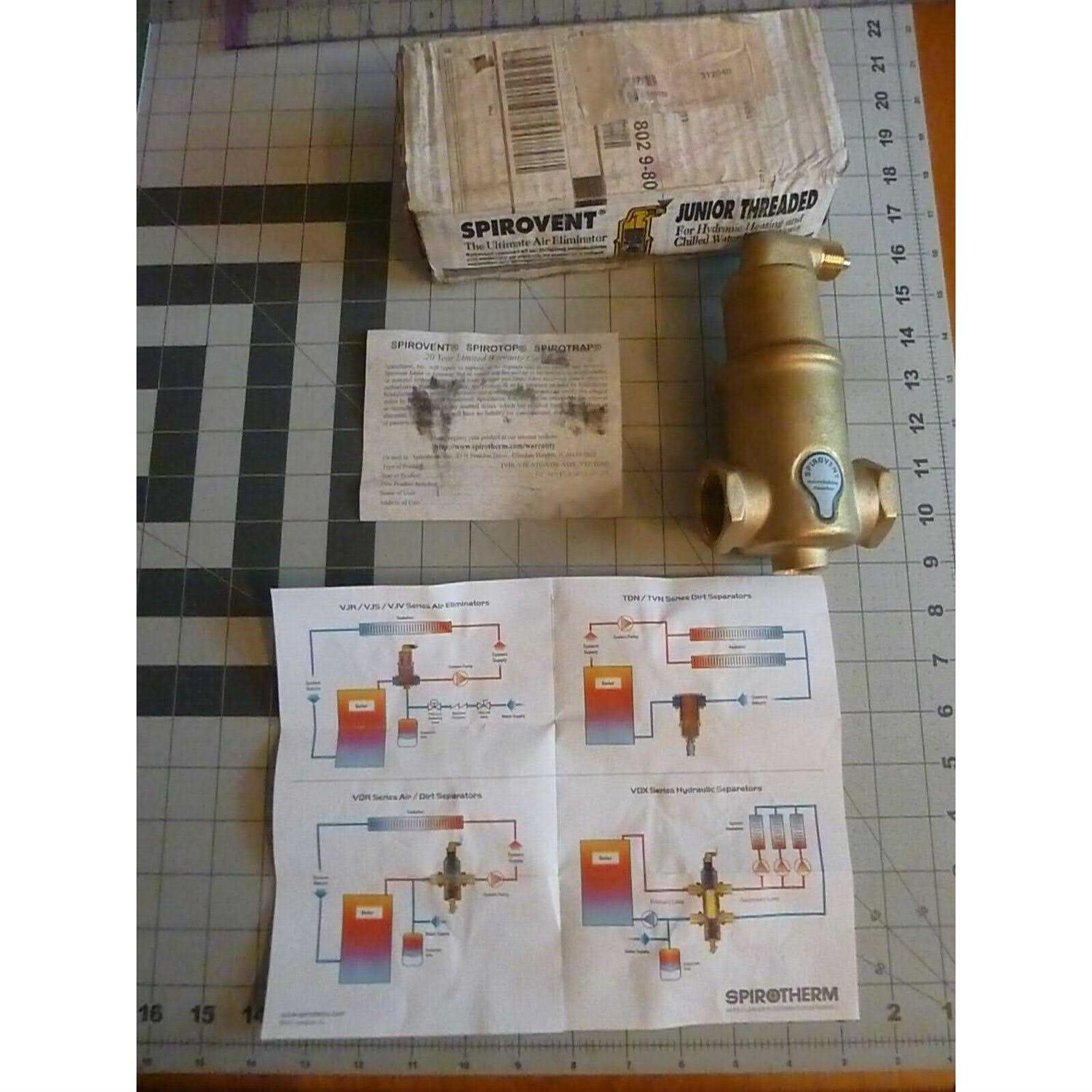 Spirotherm VJR100TM Air Separator - Cheap Fitting