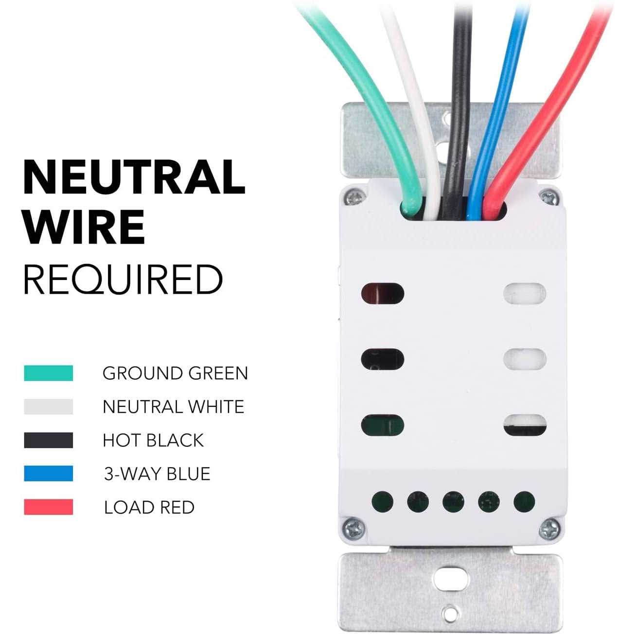 BN-link 7 Day Programmable In-Wall Timer Switch for Lights, Fans and Motors, Single Pole and 3 Way Both Use - Cheap Fitting