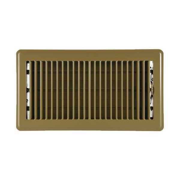 Sim Supply Floor Register,6×12 inch,Brown 4mje7 - Cheap Fitting