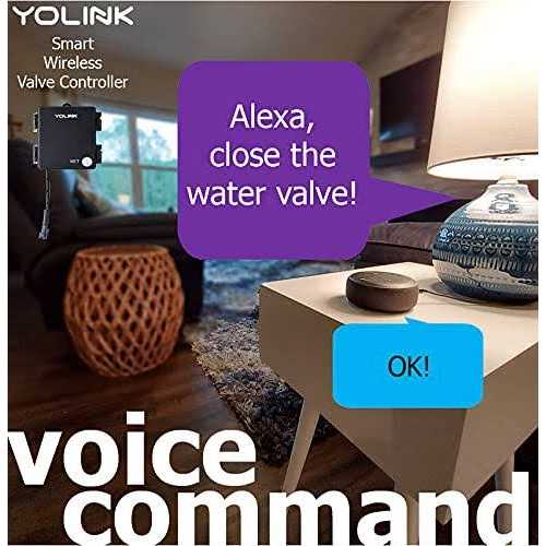 YoLink Smart Water Valve Controller with Bulldog Water Valve Manipulator - Cheap Fitting