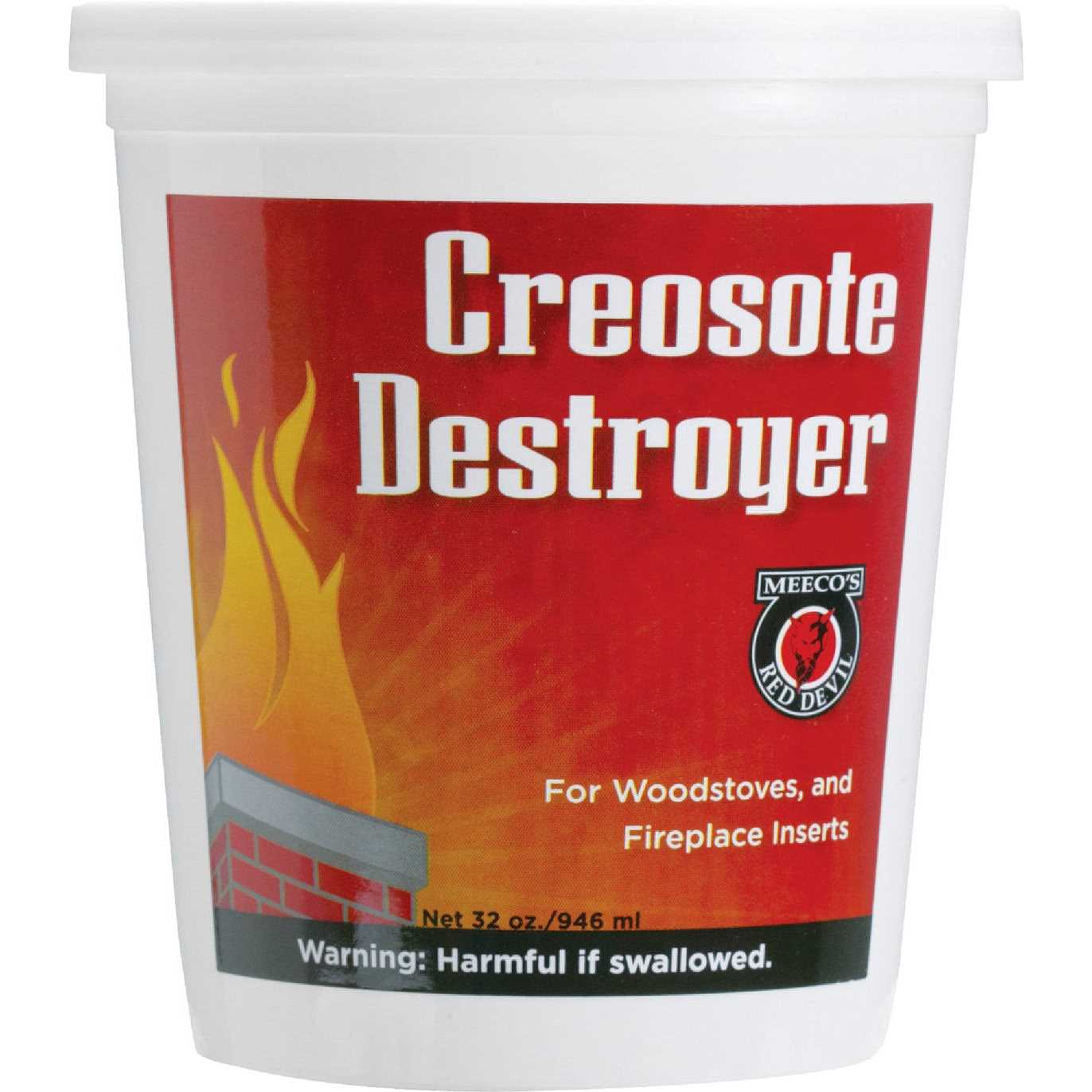 Meeco’s Red Devil 5 Lb Powdered Creosote Remover - Cheap Fitting