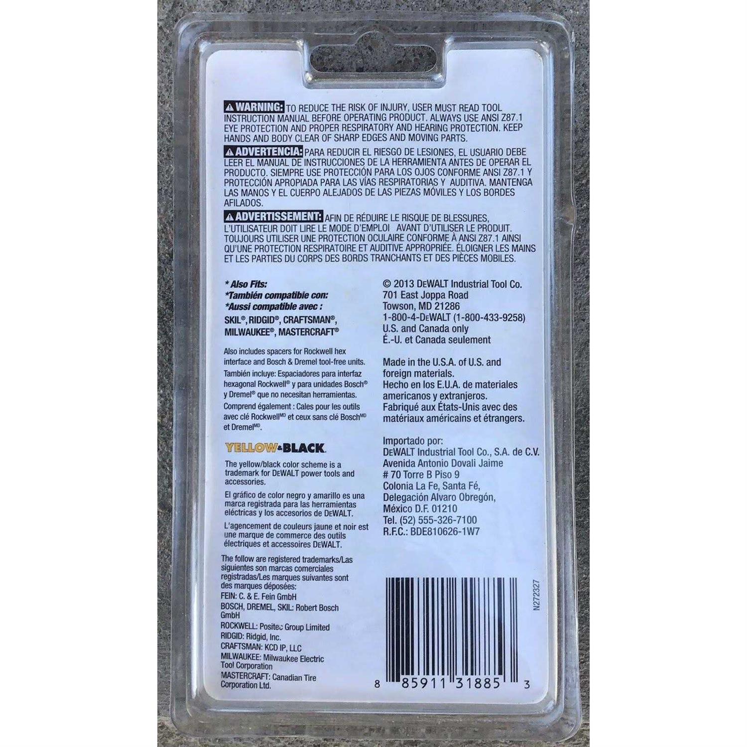 Dewalt Oscillating Hardwood Blade DWA4205 - Cheap Fitting