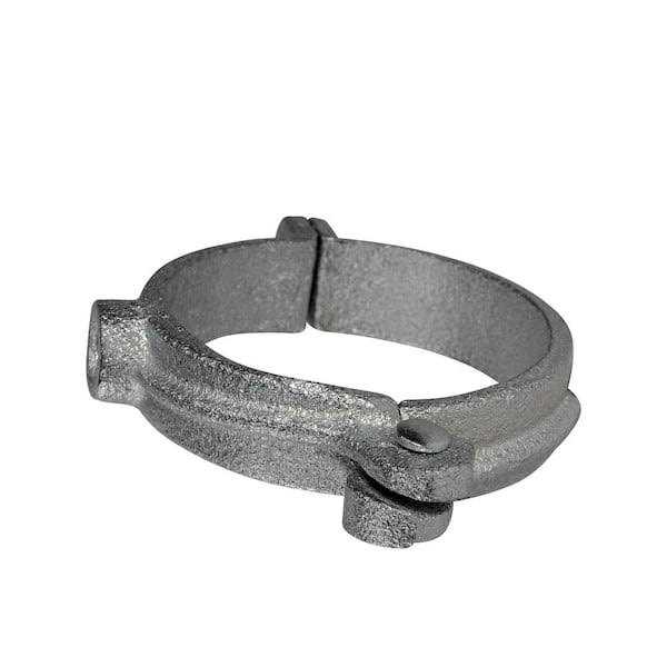 The Plumber’s Choice Hinged Split Ring Pipe Hanger in Galvanized Malleable Iron - Cheap Fitting