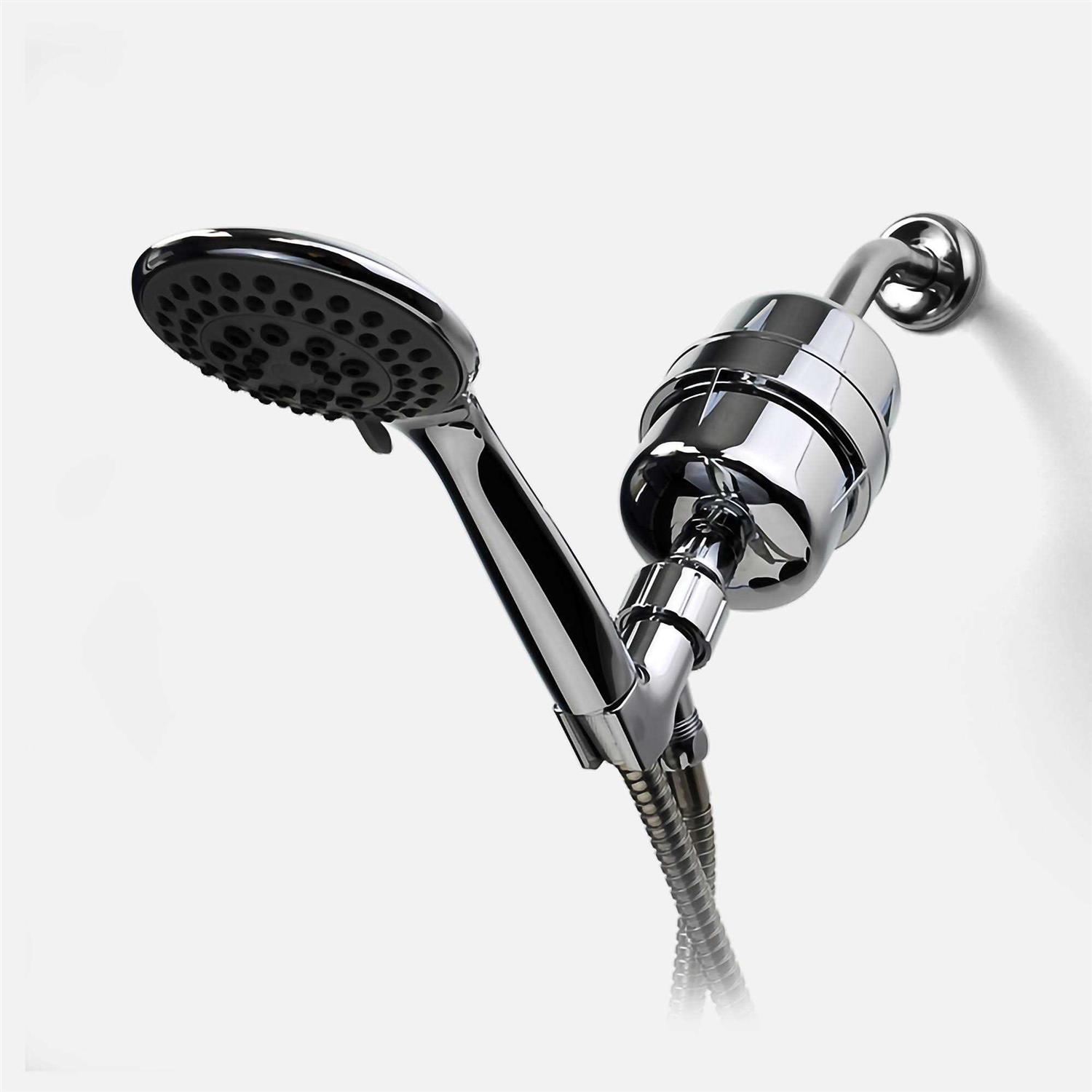 ProOne Chrome Handheld Shower Head Filter - Cheap Fitting