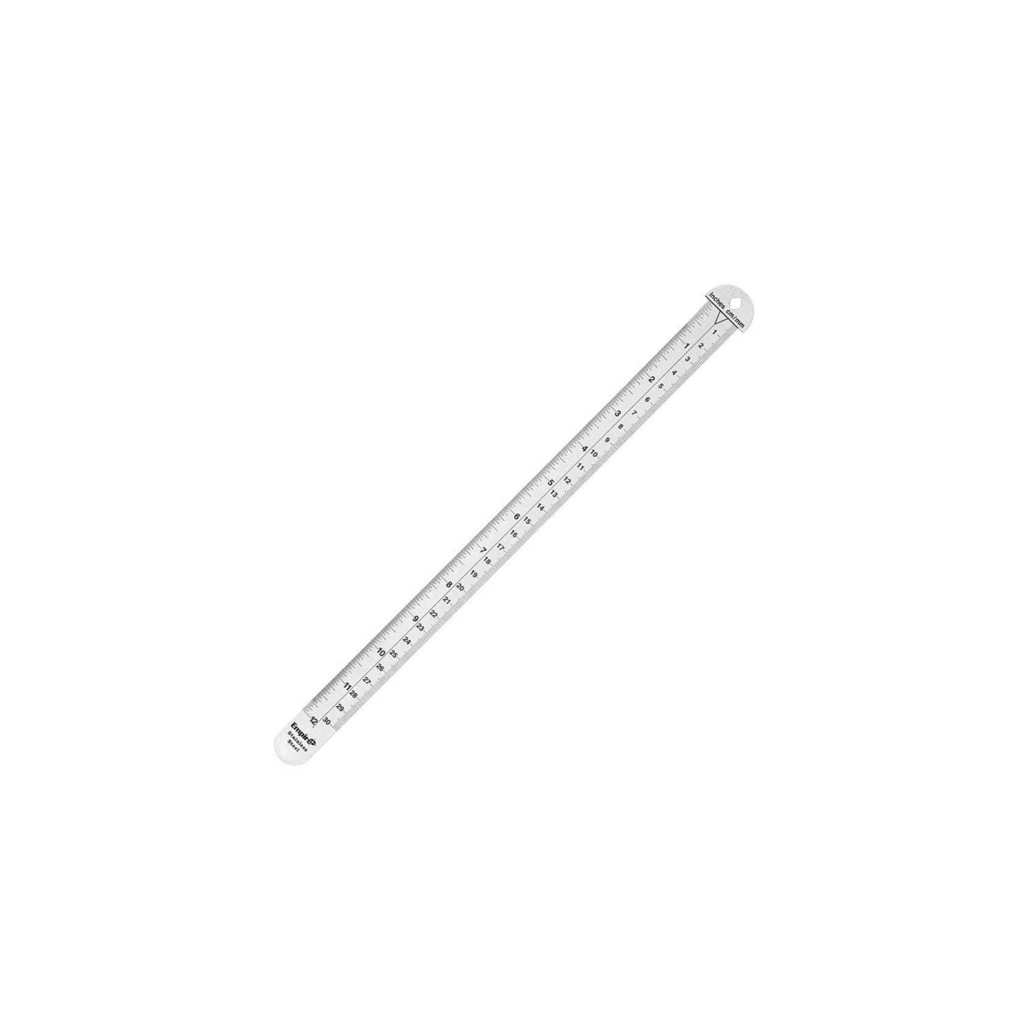 Empire 27308 12-in. Hook Ruler - Cheap Fitting