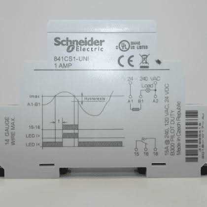Schneider Electric 1A Current Sensing Relay 841cs1-uni - Cheap Fitting