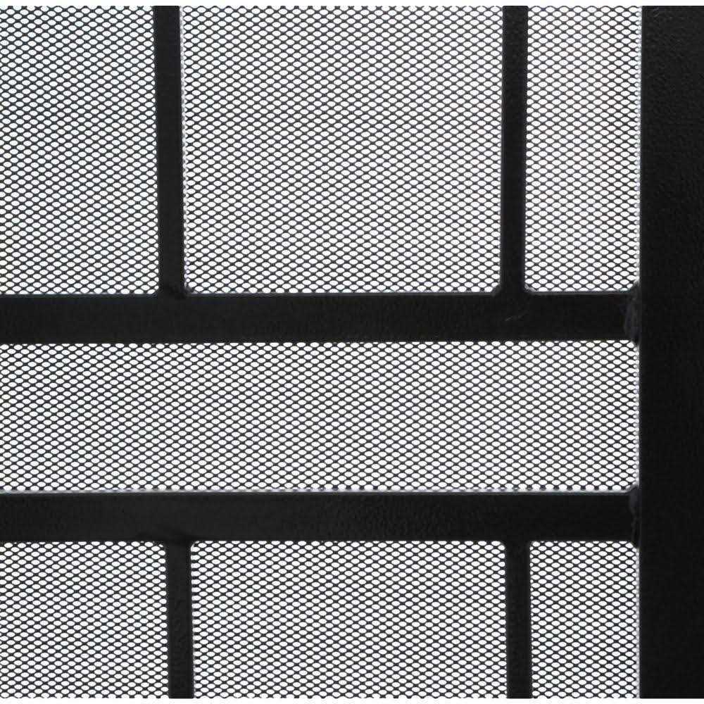 Titan 36 in. x 80 in. Arcada Surface Mount Outswing Steel Security Door with Expanded Metal Screen - Cheap Fitting