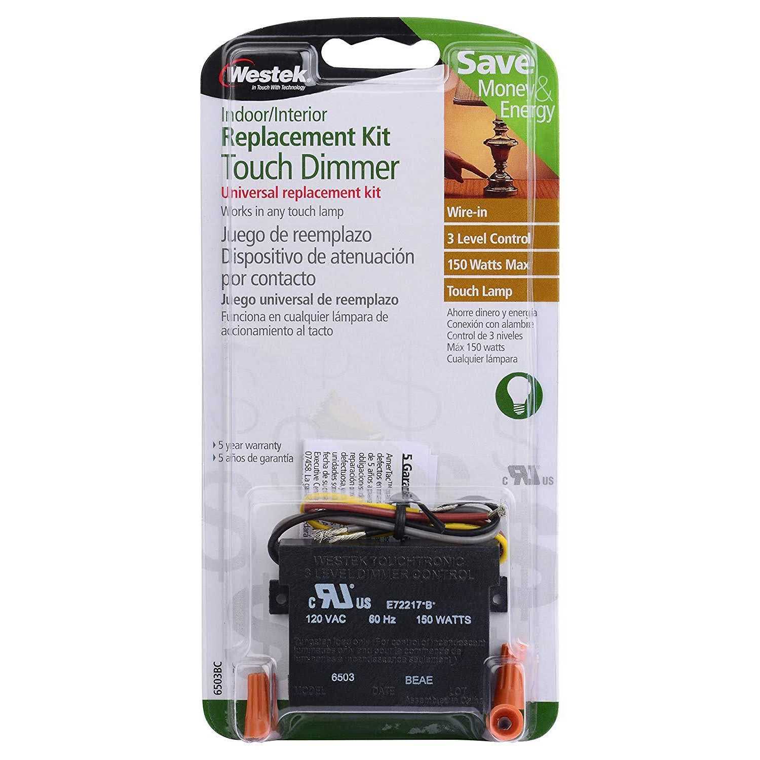 6503BC Westek Dimmer - Cheap Fitting