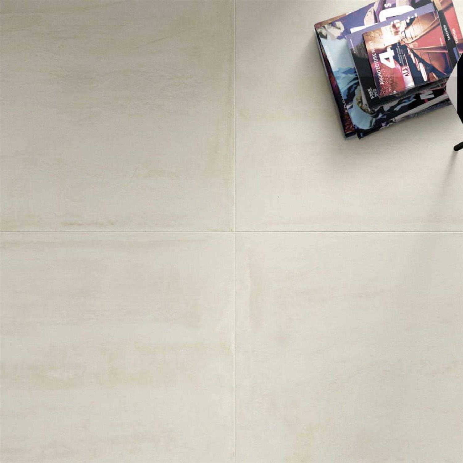 Ivy Hill Tile Impulse White Porcelain Floor and Wall Tile - Cheap Fitting