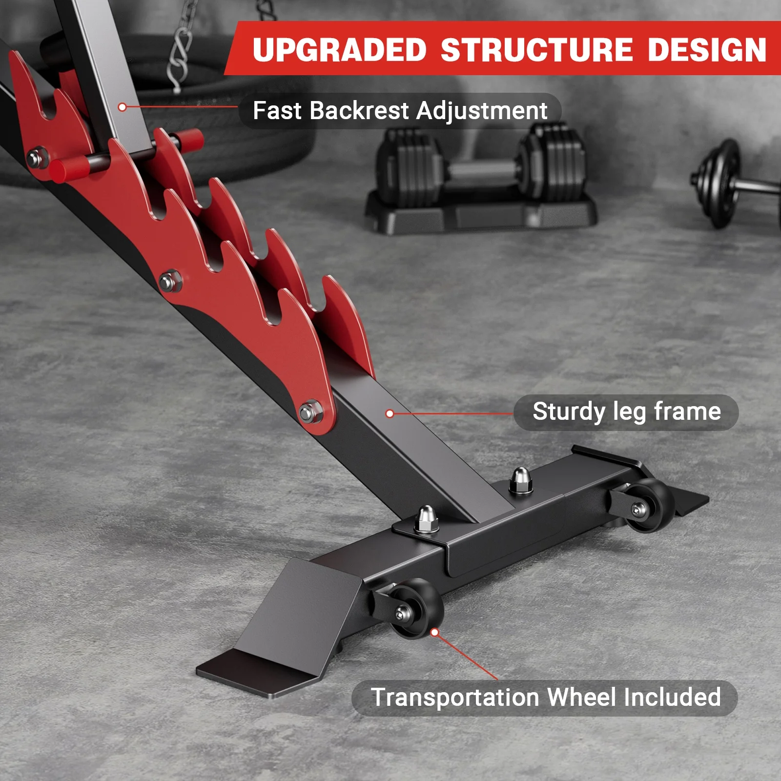 GIKPAL Weight Bench, Bench Press Set with Squat Rack and Bench for Home Gym Full-Body Workout - Cheap Fitting