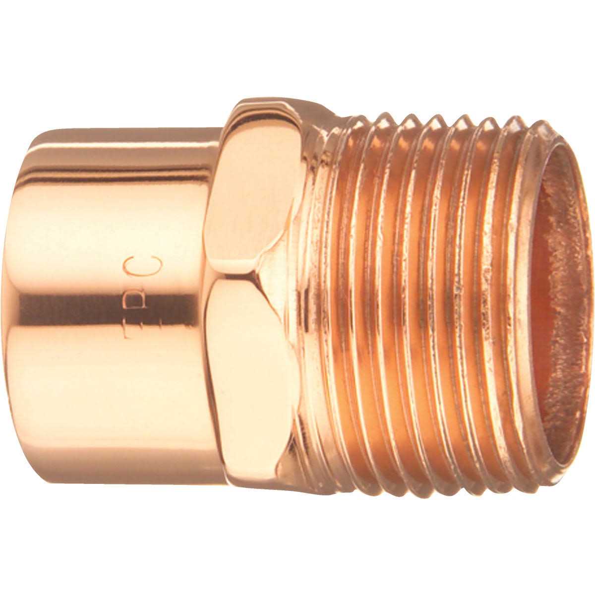 Nibco 3/4 in. Copper Male Adapter - Cheap Fitting