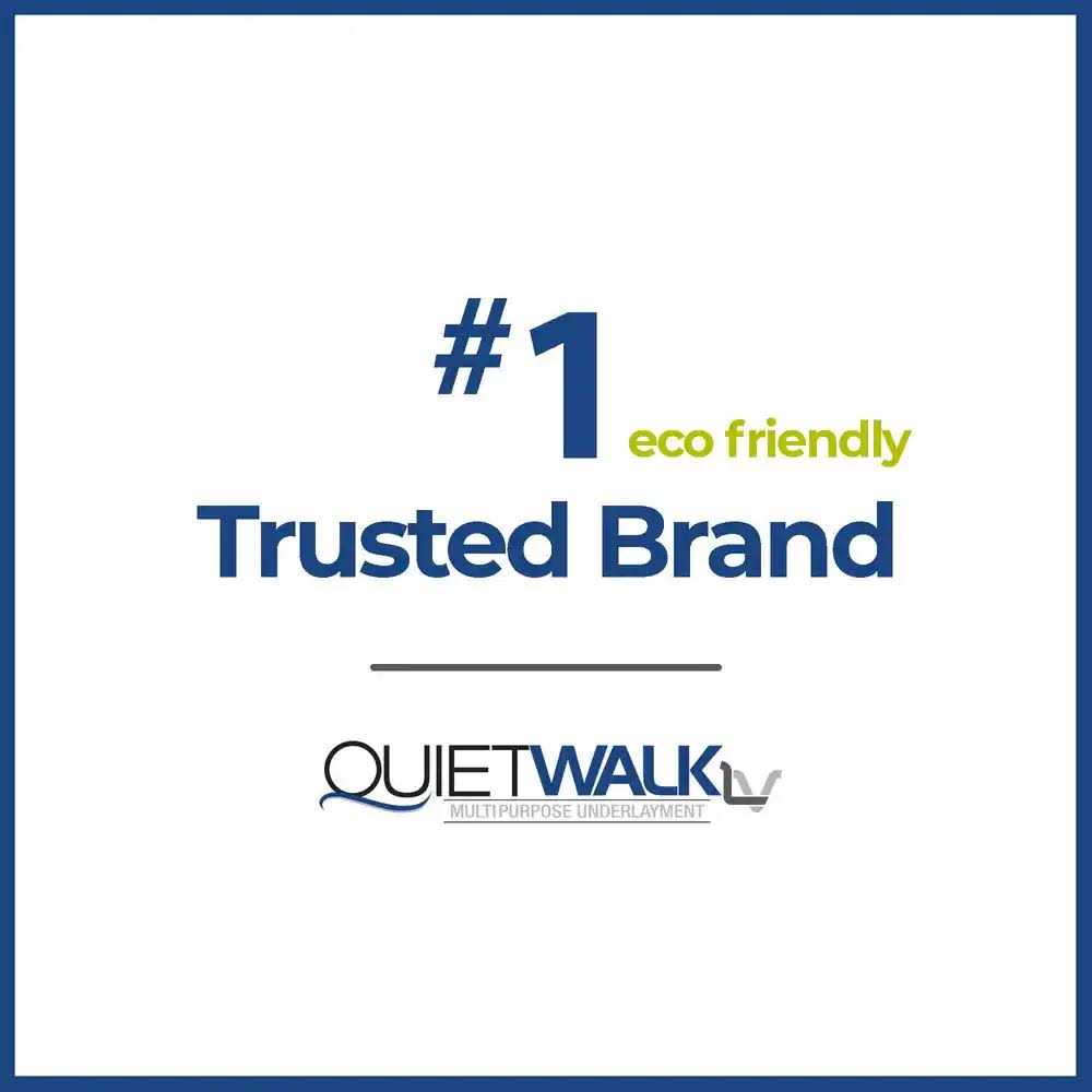 Quietwalk 360 Luxury Vinyl Sound Reflecting Flooring Underlayment - Cheap Fitting