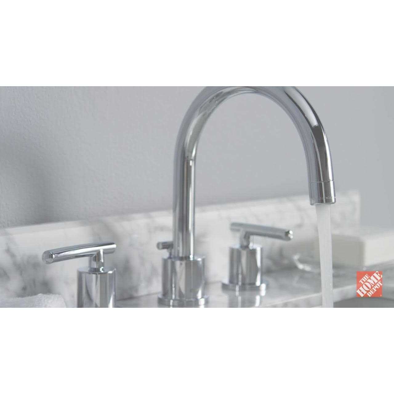 Glacier Bay Dorset 8 in. Widespread 2-Handle High-Arc Bathroom Faucet - Cheap Fitting