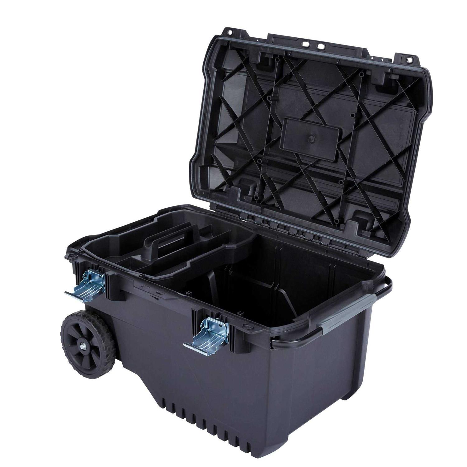 Craftsman 29-in Black Plastic Wheels Lockable Tool Box - Cheap Fitting