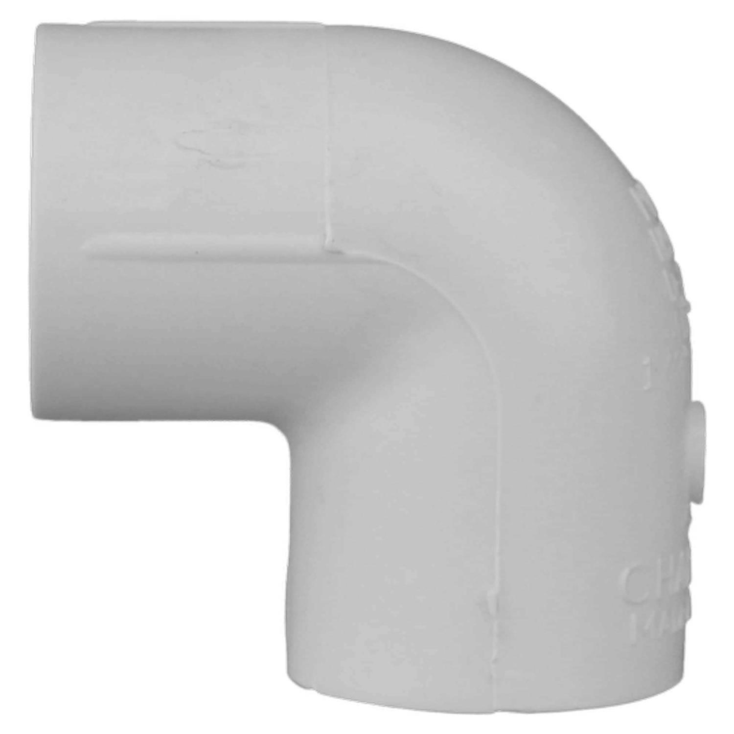 Charlotte Pipe 2-in 90-Degree Schedule 40 PVC Elbow - Cheap Fitting