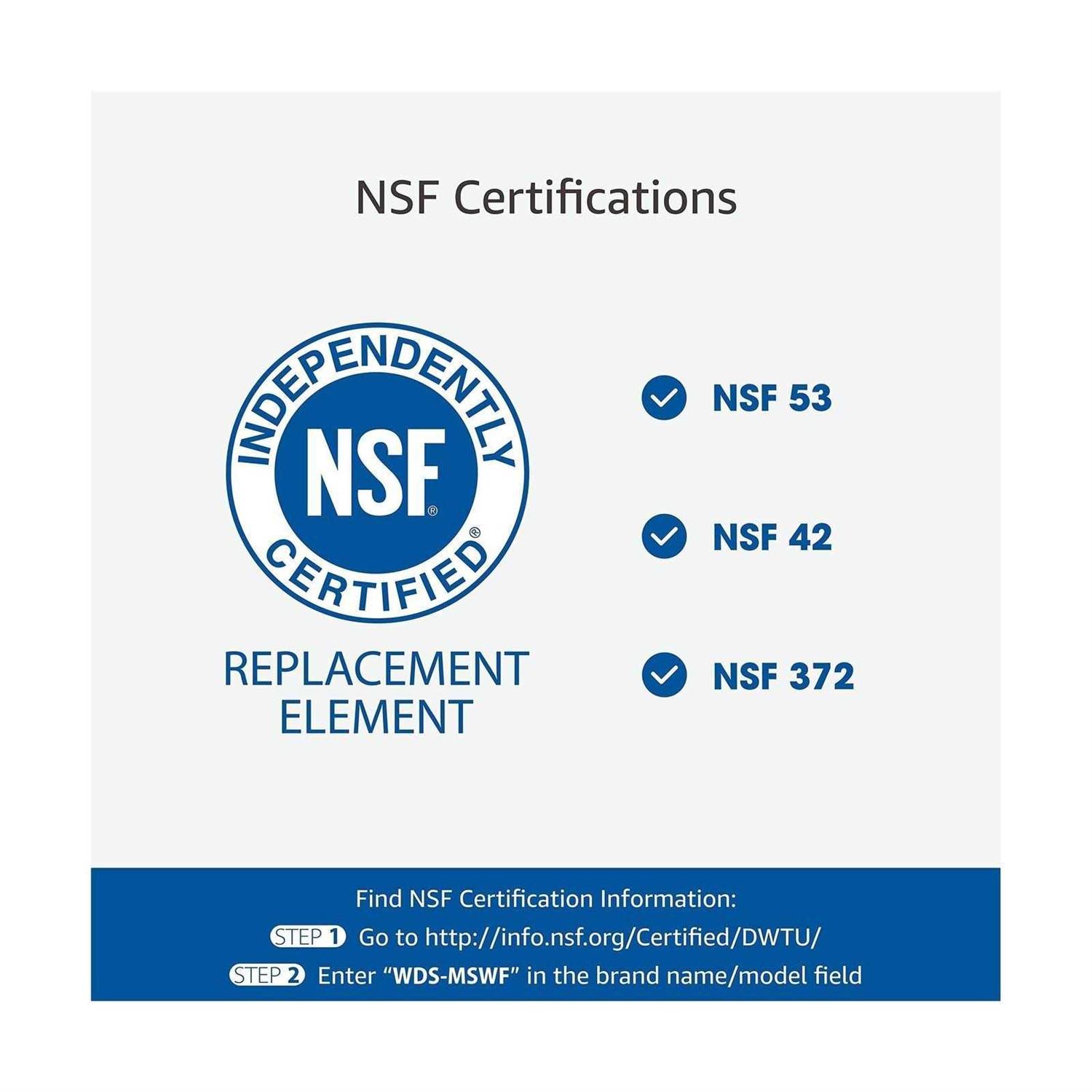 Waterdrop Mswf Refrigerator Water Filter Replacement for GE Mswf - Cheap Fitting