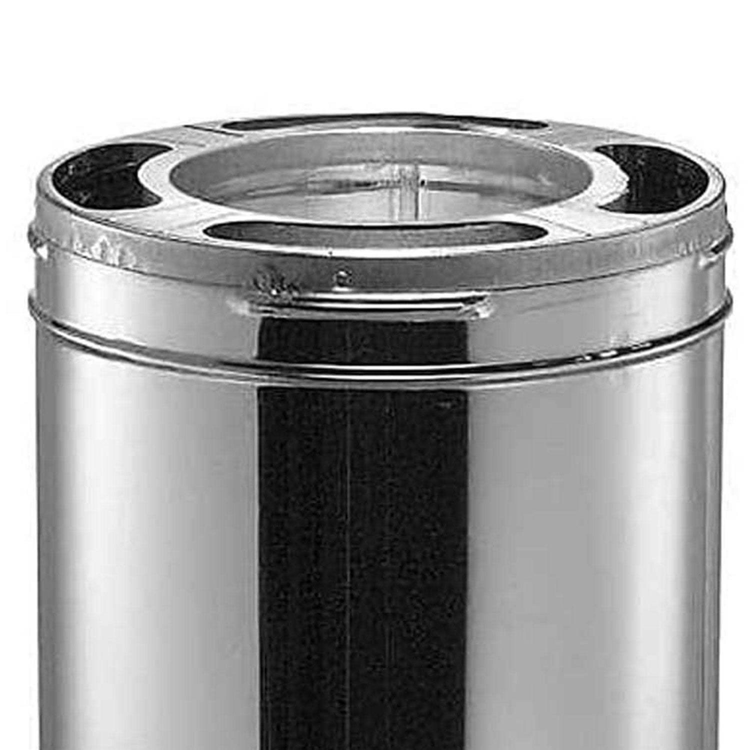 DuraVent DuraPlus 6 Diameter Stainless Steel Chimney Pipe - Cheap Fitting