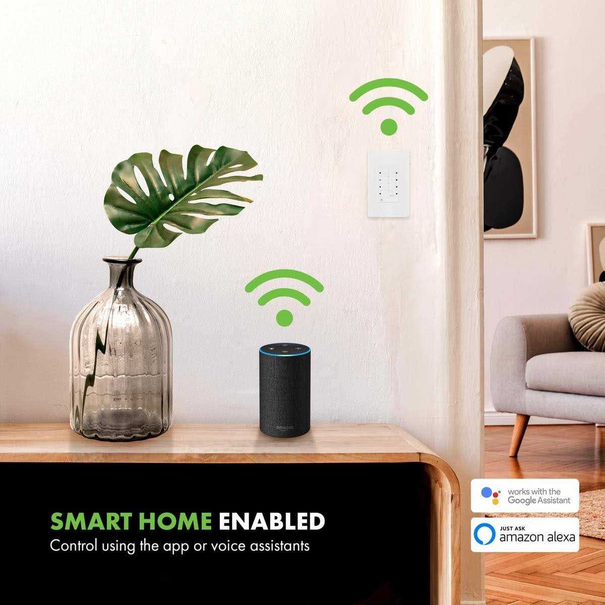 Topgreener Smart Light Switch Wi-Fi Scene Controller - Cheap Fitting