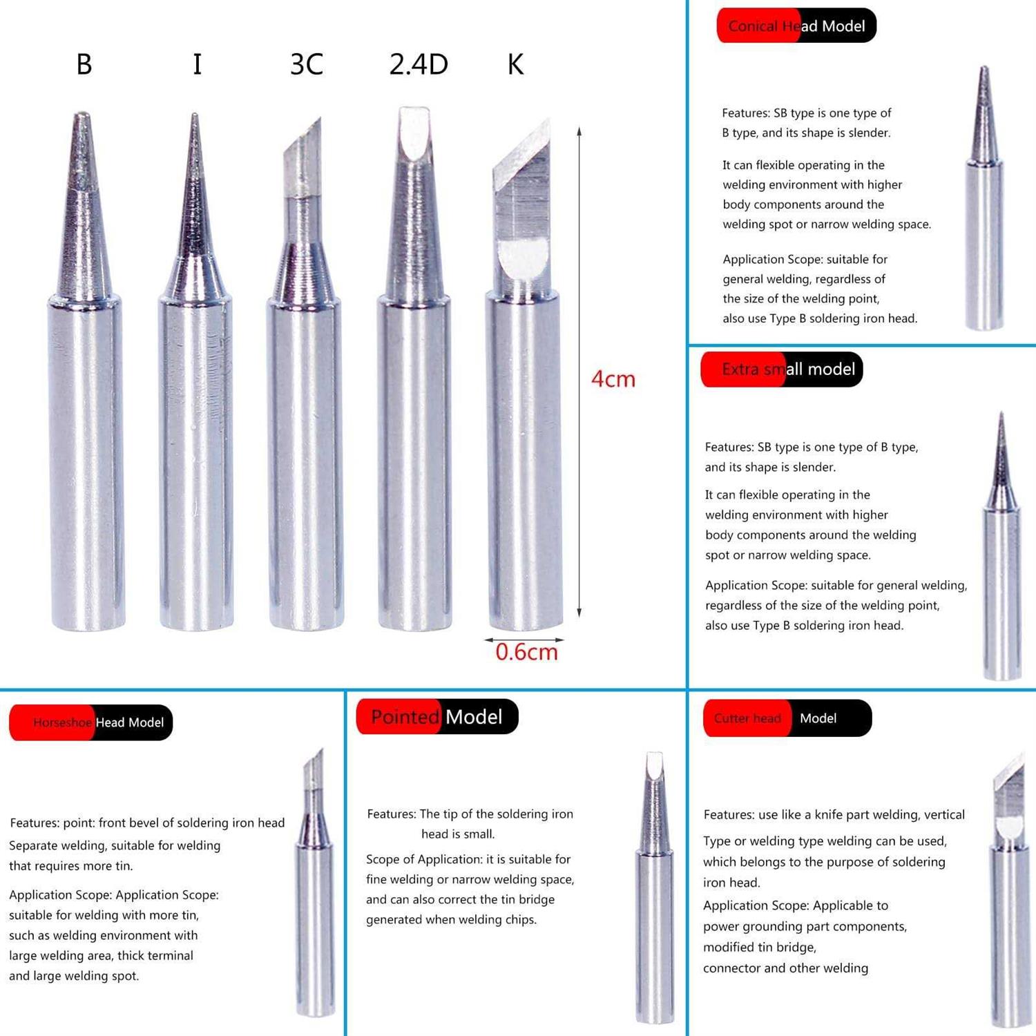 KYZHXVO Soldering Iron Kit 60W 110V Soldering Iron Adjustable Temperature - Cheap Fitting