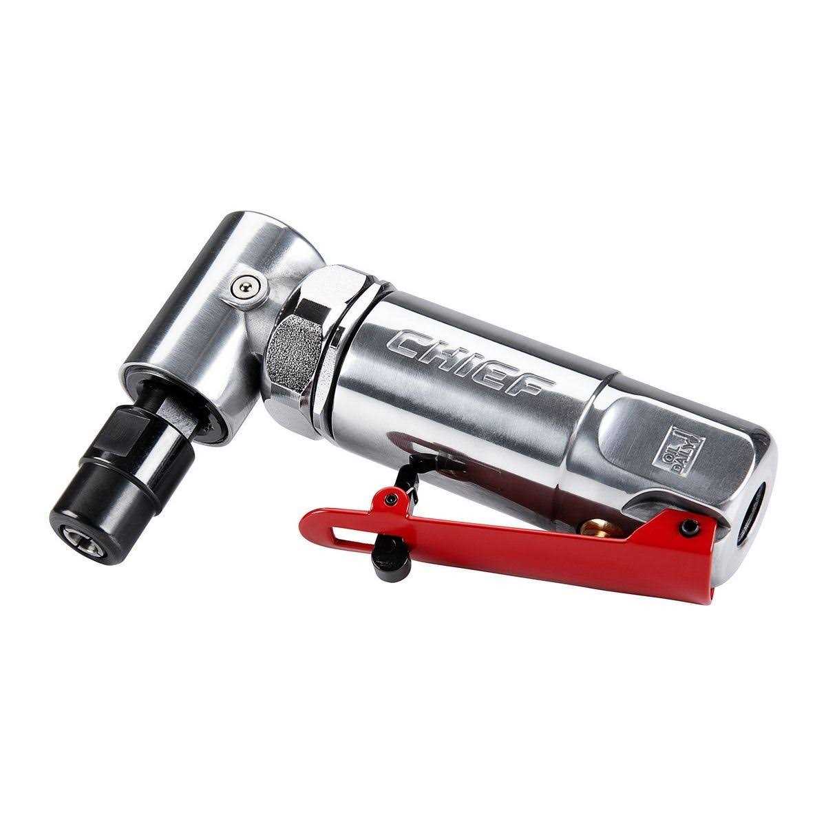 Chief Pneumatic 1/4 in. Professional Mini Angle Die Grinder - Cheap Fitting