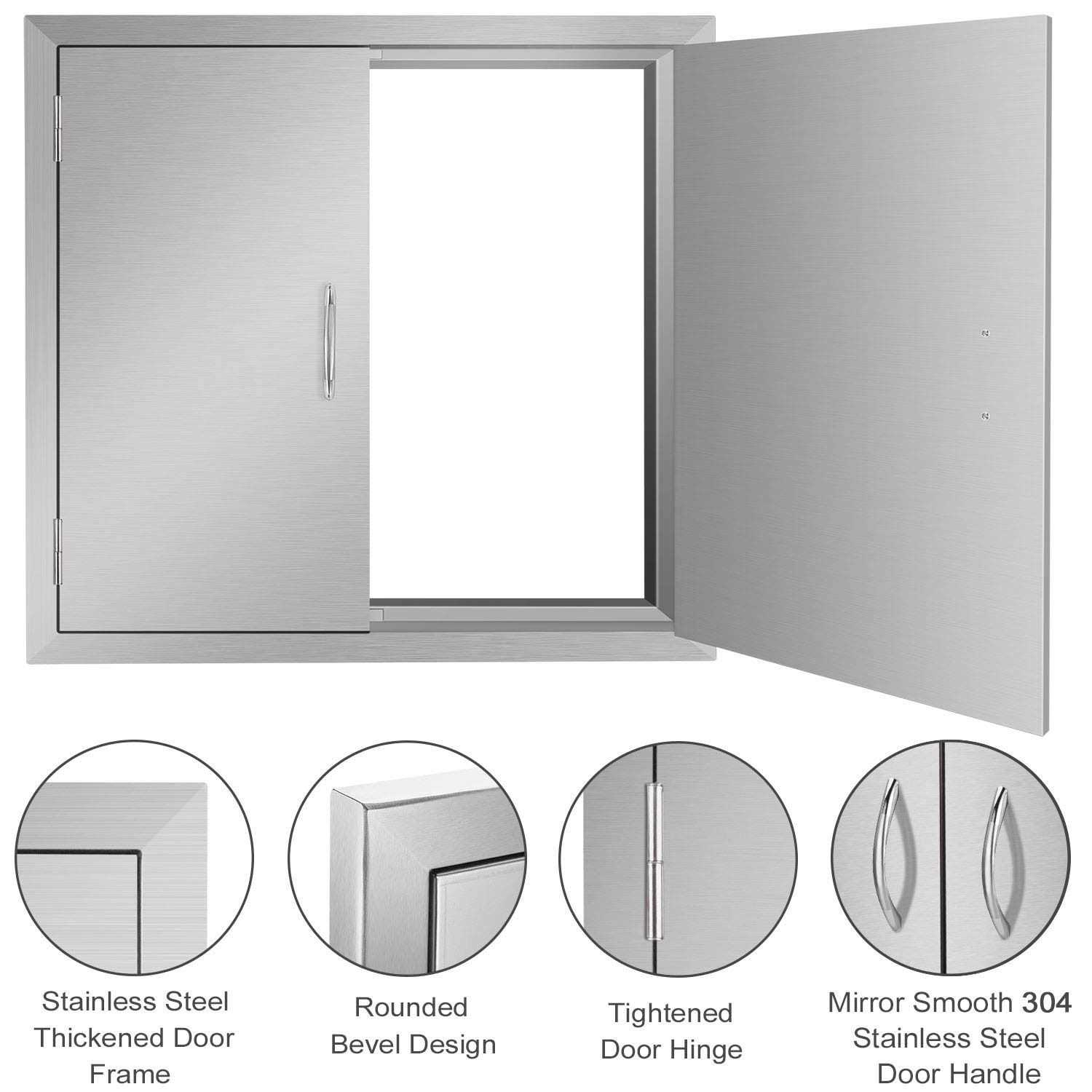 Seeutek Outdoor Kitchen Doors BBQ Access Door - Cheap Fitting