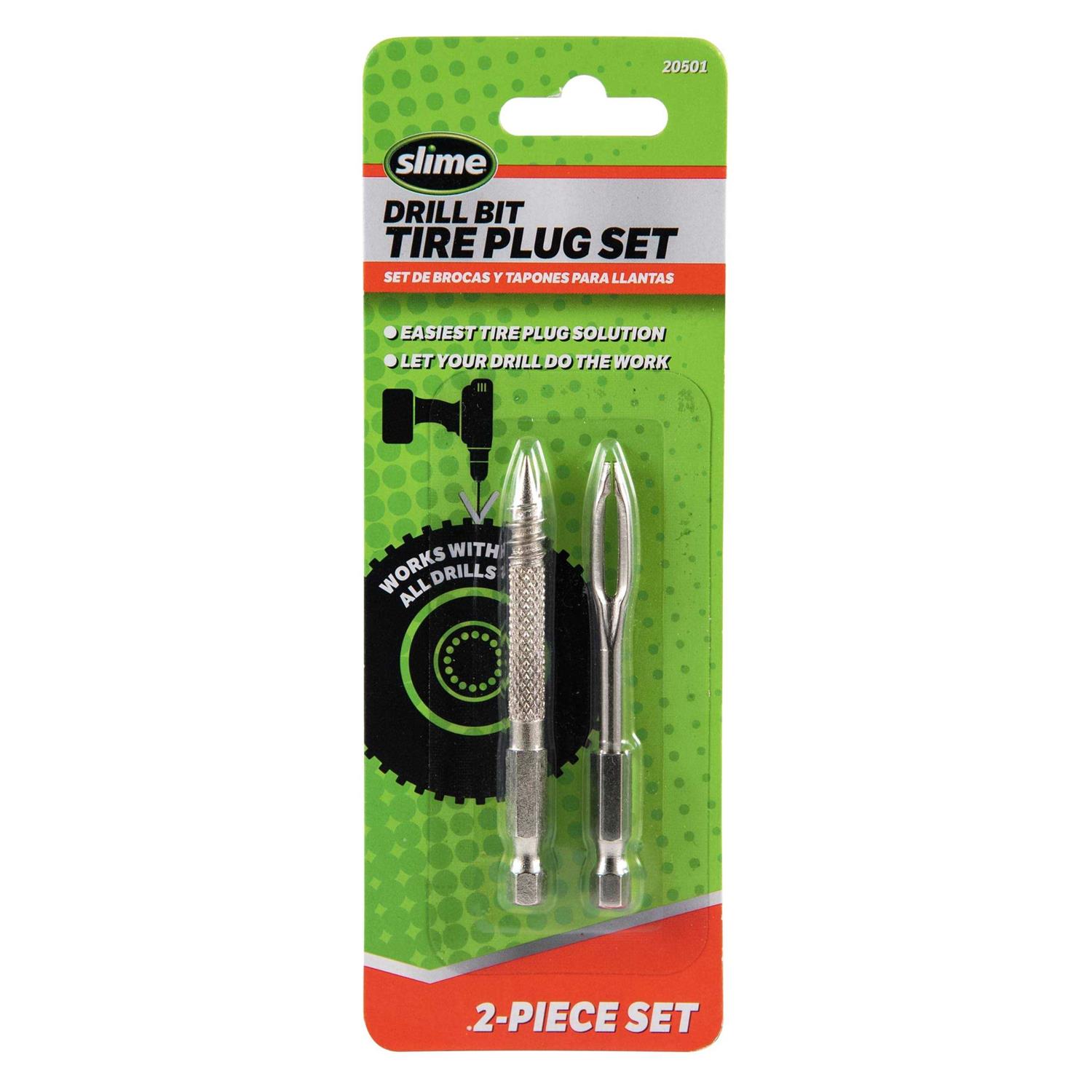 Slime 20501 Tire Plug Drill Bit Kit - Cheap Fitting