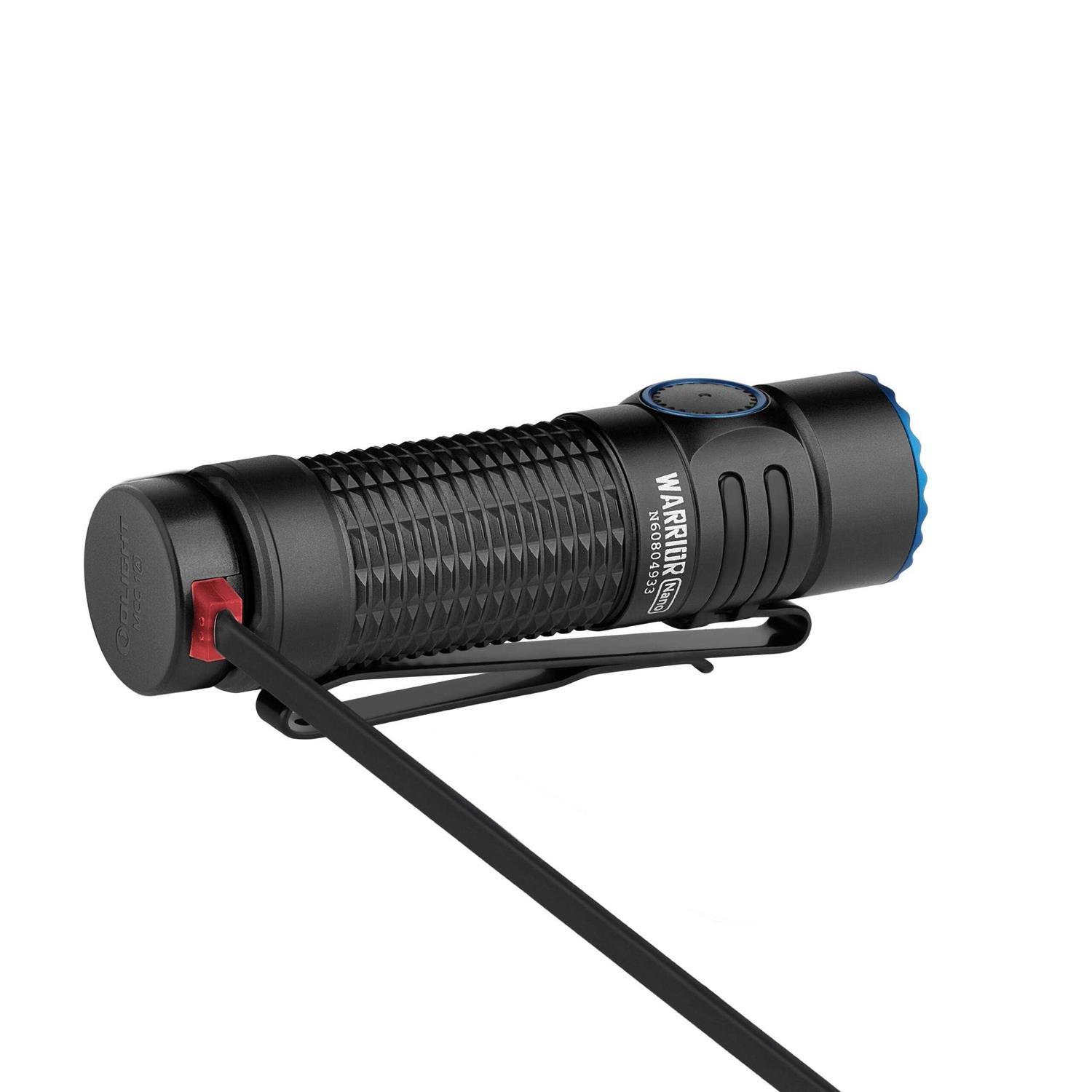 Olight Warrior-Nano Rechargeable LED Flashlight - Cheap Fitting