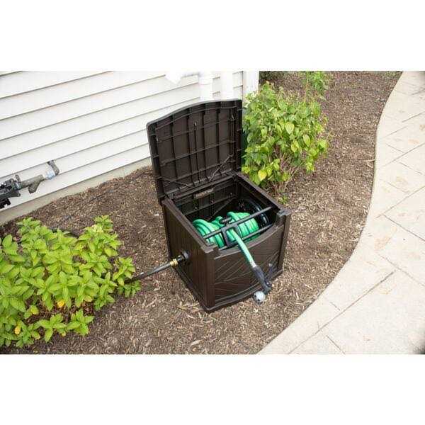 Suncast 150 ft. Hideaway Hose Storage - Cheap Fitting