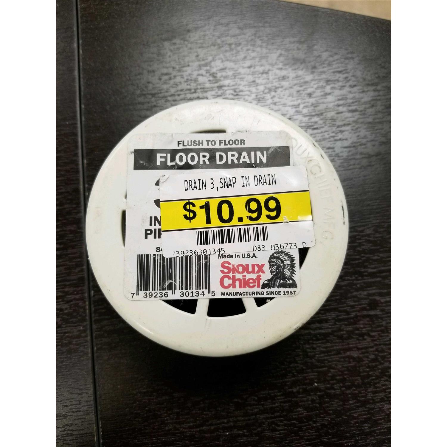 Sioux Chief Inside Pipe Drain PVC - Cheap Fitting