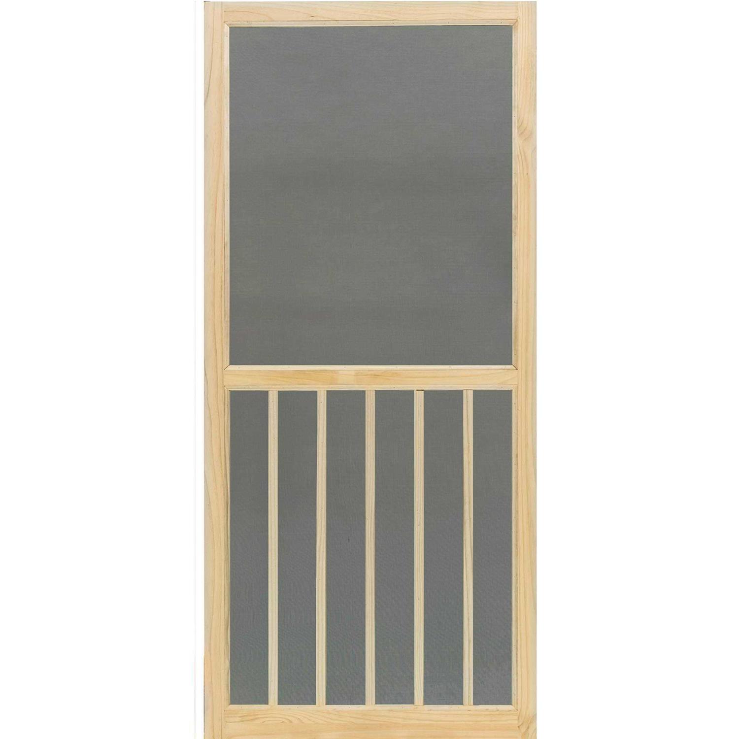 Snavely Kimberly Bay 5-Bar Wood Screen Door - Cheap Fitting