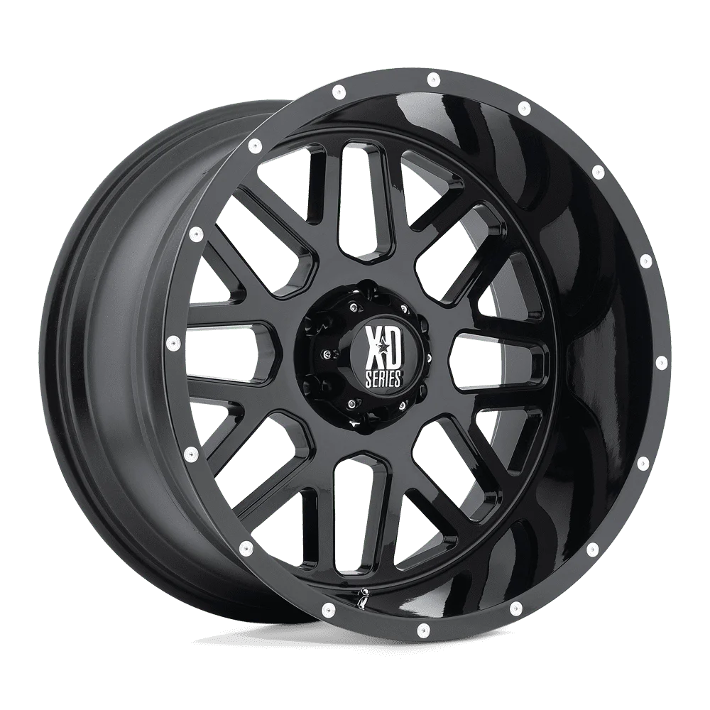 XD Cast Aluminum Rim XD820 18X9 6X5.5 S-BLK 18MM, XD82089068718US - Cheap Fitting