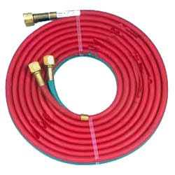 Best Welds Twin Welding Hose 1/4 in,100 ft - Cheap Fitting