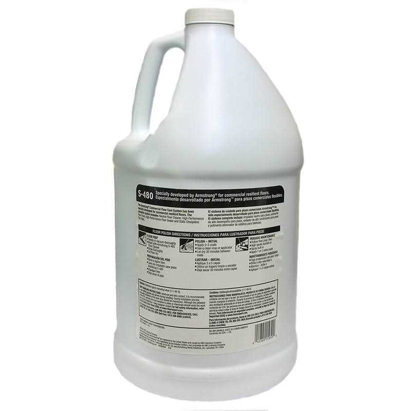 Armstrong S 480 Commercial Floor Polish 1 Gallon - Cheap Fitting