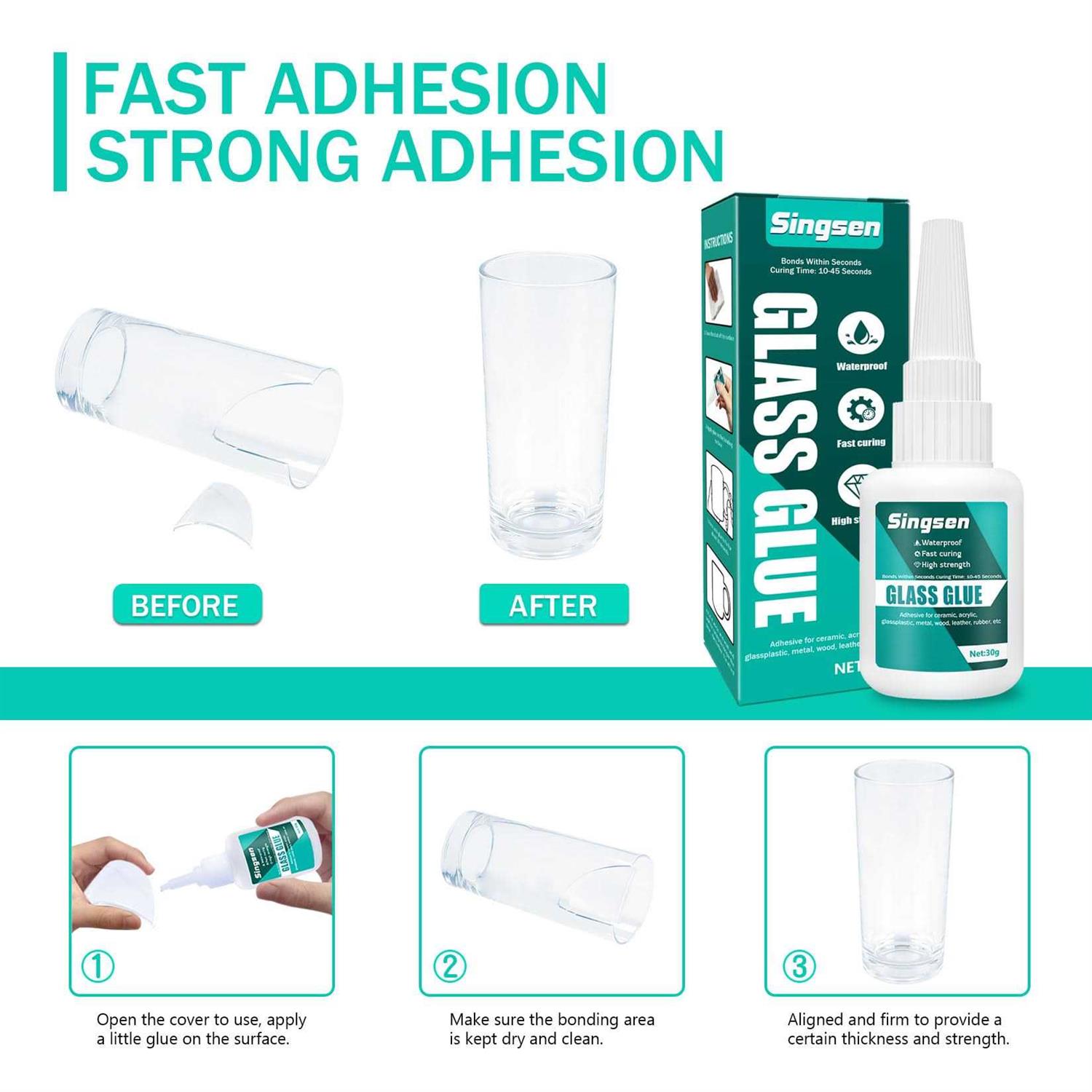 Glass Glue 30g Clear Waterproof Acrylic Glue - Cheap Fitting