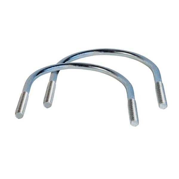 The Plumber’s Choice Galvanized Steel Light-Duty Electro U-Bolt Pipe Clamp - Cheap Fitting