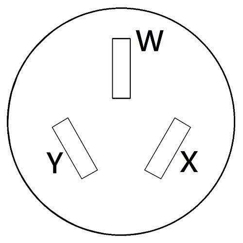 Parkworld 884937 Industrial Nema 10-50 Extension Cord 3-Prong - Cheap Fitting