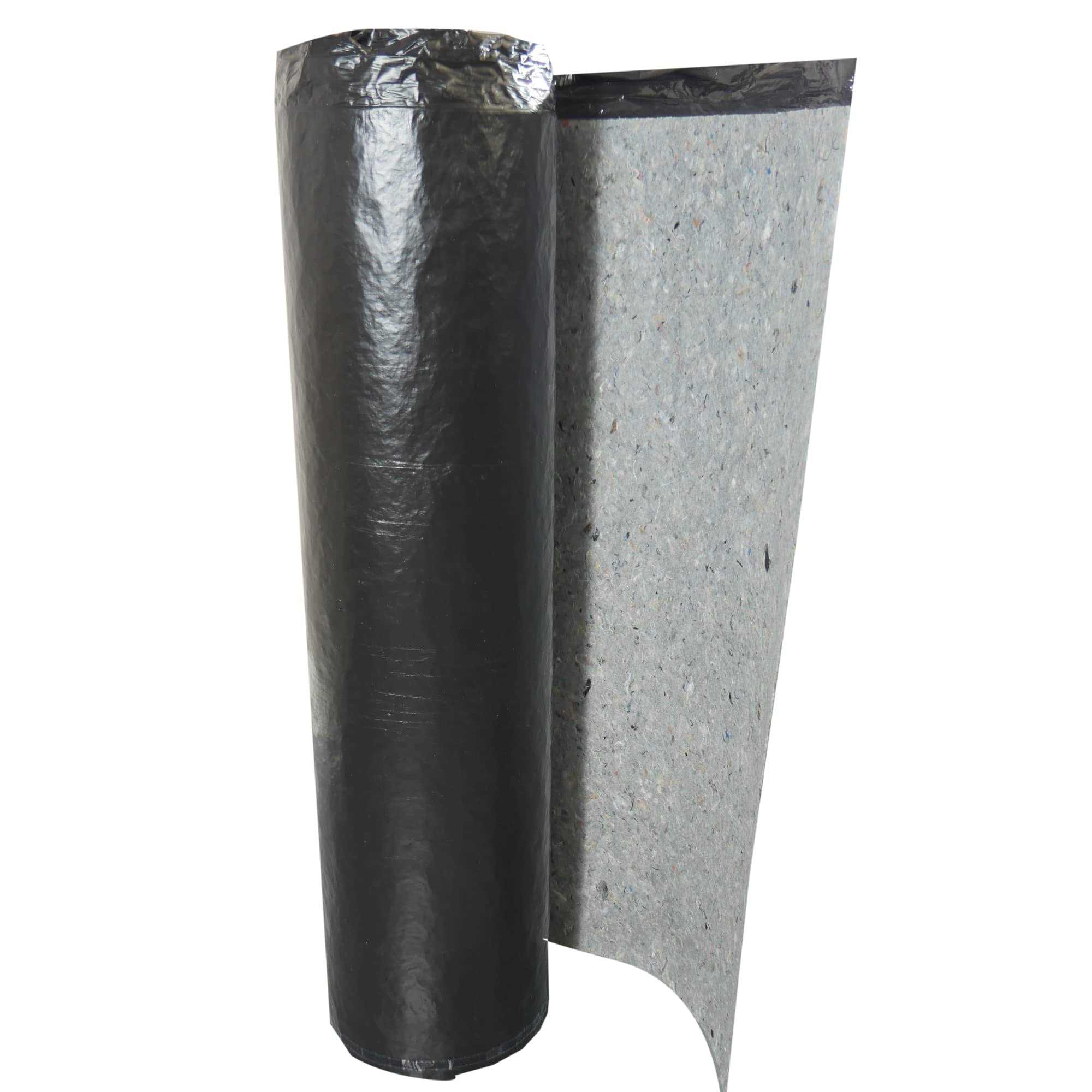 QuietWalk 200 sq. ft. x 66 ft. x 3 ft. x 1.4mm Acoustical and Vapor Barrier Underlayment for All Vinyl Plank Flooring - Cheap Fitting