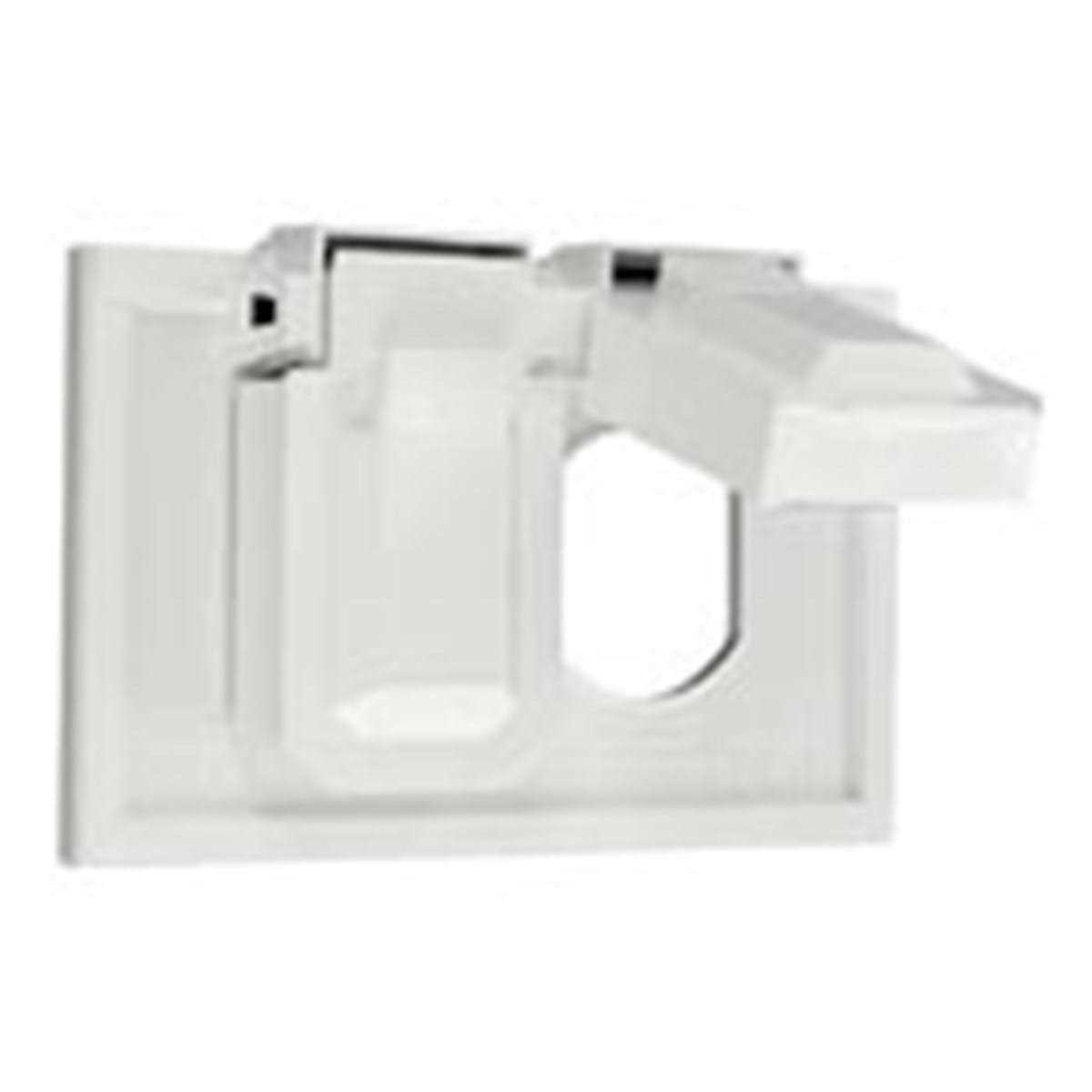 Leviton 4976-W 1-Gang Duplex Device Wallplate Cover - Cheap Fitting