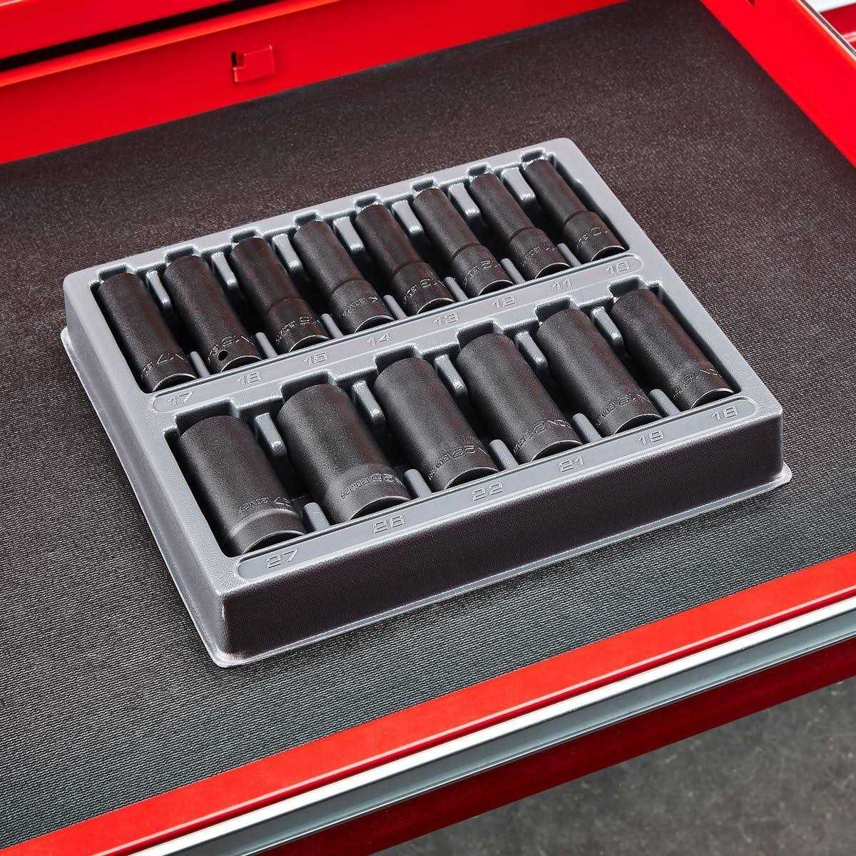 Icon 1/2 in. Drive Metric Professional Deep Impact Socket Set - Cheap Fitting