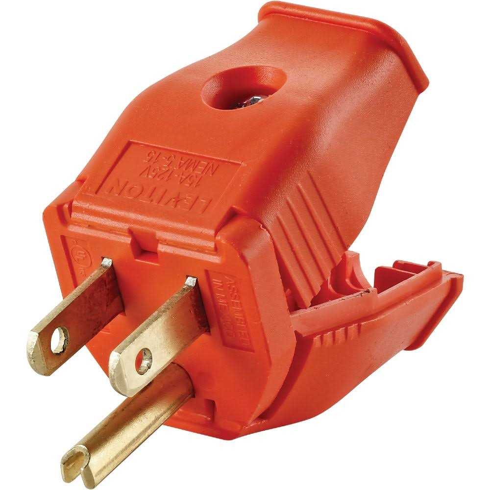 Leviton Angle Plug - Cheap Fitting