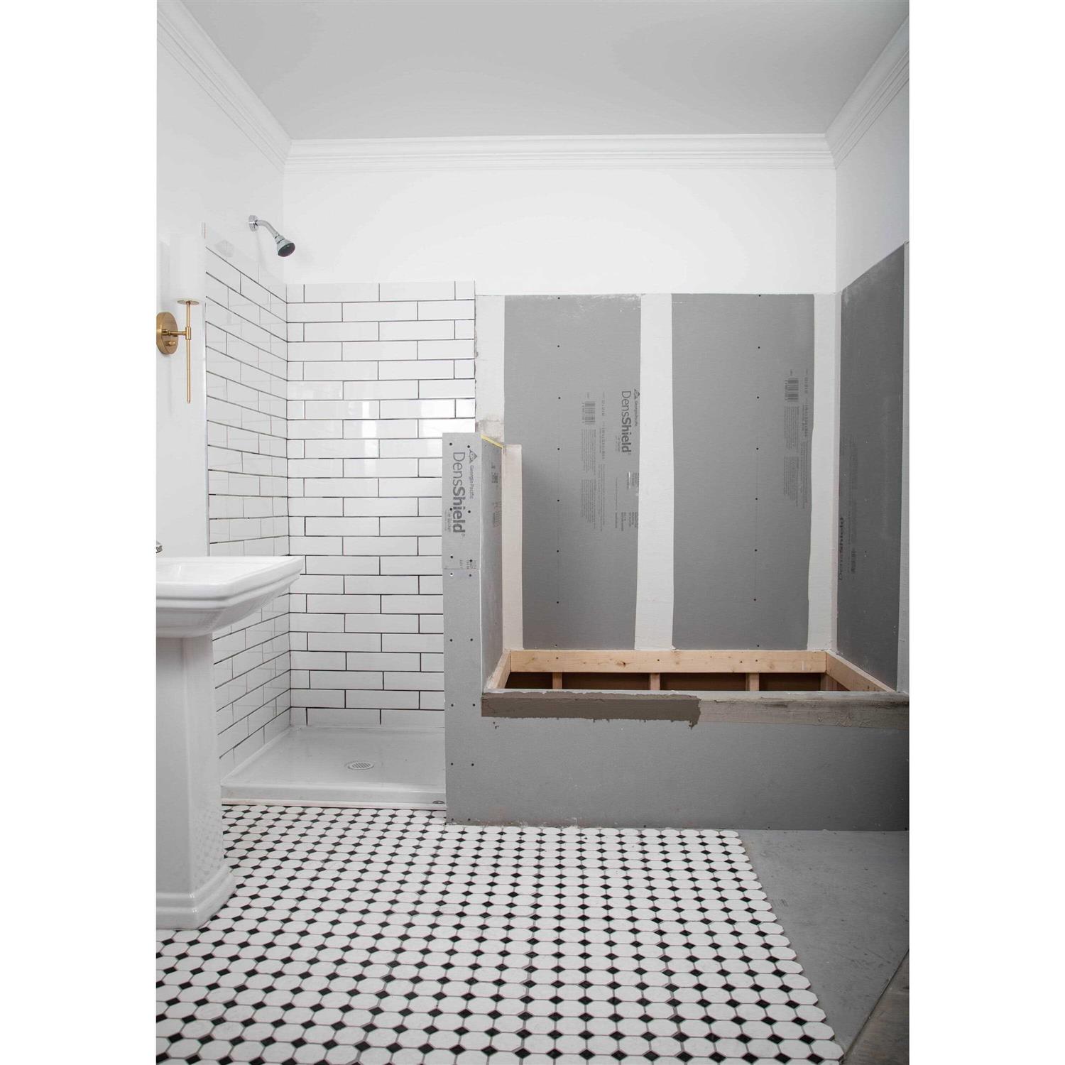 DensShield 1/2 in. x 4 ft. x 8 ft. Backer Board 855000 - Cheap Fitting