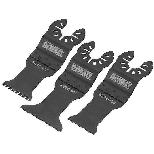DeWalt 3Pc Oscillating General Purpose Cutting Set - Cheap Fitting